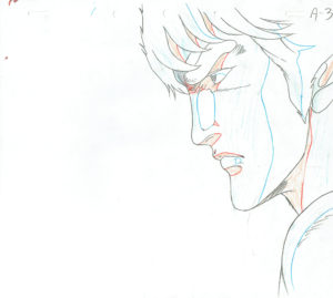 4105  Fist of the North Star (Hokuto no Ken)  Kenshiro  Doga (douga) Comic Art