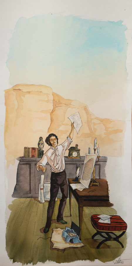 Isabelle DETHAN | A day wirh with Champollion (Louvre Museum) — Champollion and the Rosetta stone — Page 