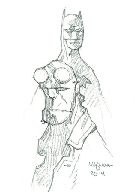 Mike MIGNOLA | 242 – Hellboy et Batman – bustes — Page 