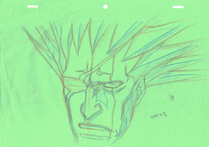genga correction – Kenpachi Zaraki – Bleach – 2301 Comic Art