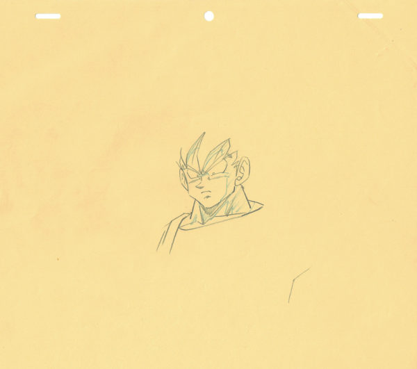 TORIYAMA Akira - DRAGON BALL — 4119 – Dragon Ball Z – Ep 86 – Son Goku – Correction genga