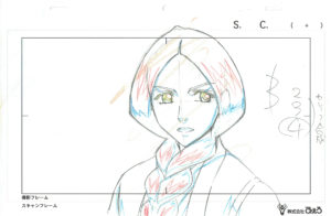layout – Retsu Unohana – Bleach – 4433 Comic Art