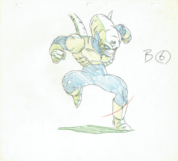 TORIYAMA Akira - DRAGON BALL — 4538 – Dragon Ball Z – Puipui – Genga