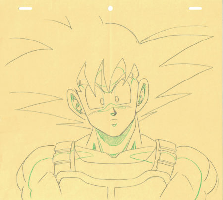  TORIYAMA Akira - DRAGON BALL | 4571 – Dragon Ball Z – Ep 156 – Son Goku – Correction Genga — Page 