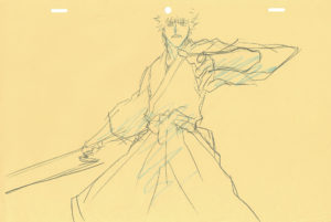 genga correction – Ichigo Kurosaki – Bleach – 4601 Comic Art