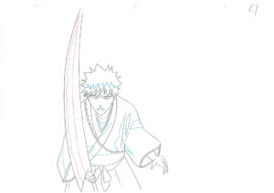 douga – Ichigo Kurosaki – Bleach – 4602 Comic Art