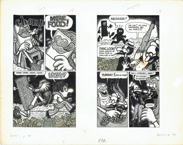 Art SPIEGELMAN — Quentin Fester in Thumbwhere over The Rainbow — Page 23 et 24