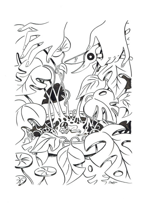   ZANZIM | Grand petit homme — Ex-libris n°2 — Page 