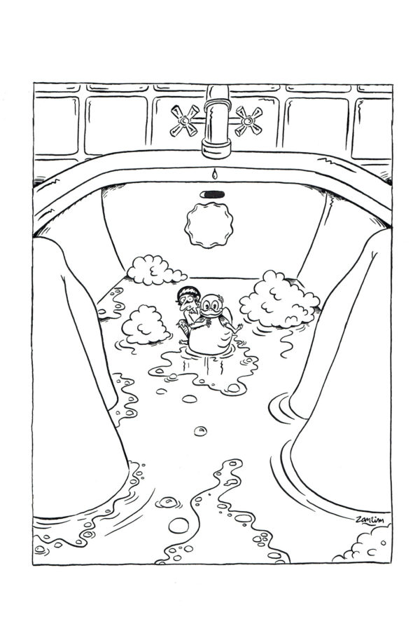 ZANZIM — Grand petit homme — Frontispice Canal BD