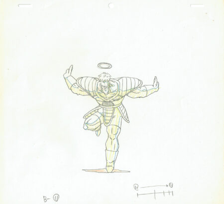 TORIYAMA Akira - DRAGON BALL | Genga – Recoome (Ginyu Force) – Dragon Ball Z – DBZ – 2238