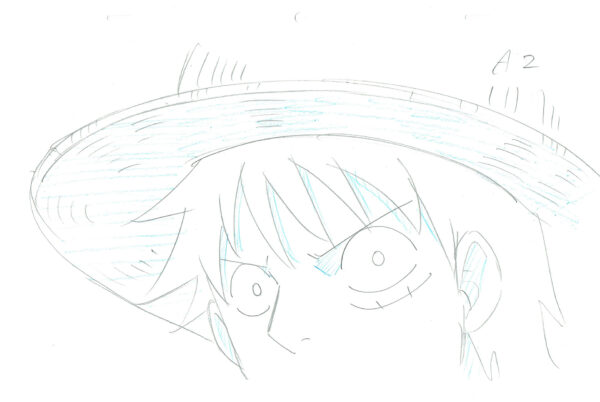ODA Eiichiro - ONE PIECE — One Piece – Monkey D. Luffy – Genga – 3560