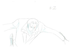 Genga – Roronoa Zoro – Dressrosa – One Piece – 3921 Comic Art