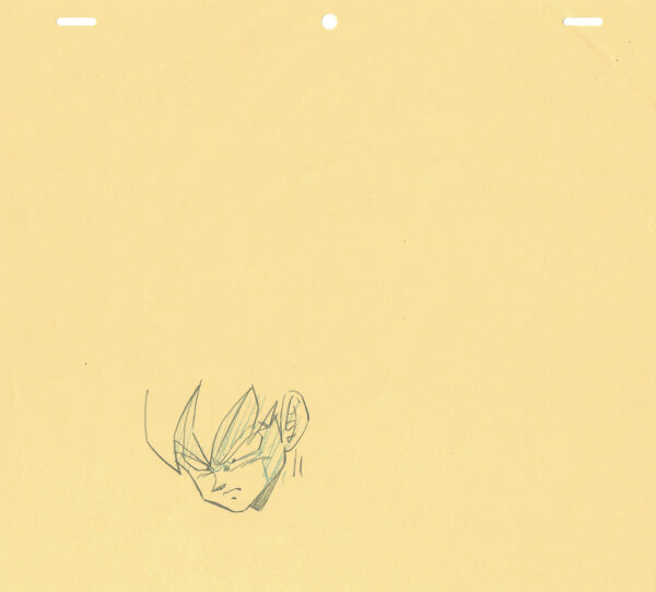 TORIYAMA Akira - DRAGON BALL — Dragon Ball Z – DBD – Son Goku – correction genga – 4121