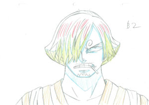 Genga – Sanji Vinsmoke – Wano – One Piece – 4425 Comic Art