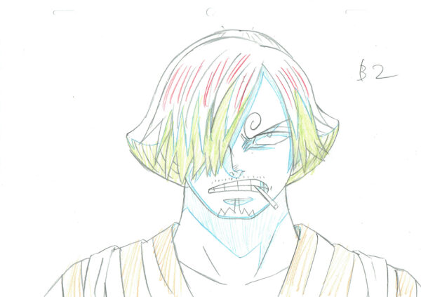 ODA Eiichiro - ONE PIECE — One Piece – Sanji – Genga – 4425