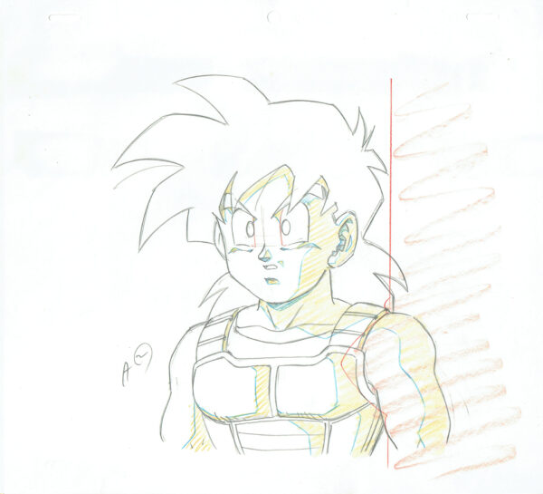 TORIYAMA Akira - DRAGON BALL — Dragon Ball Z – DBZ – Son Gohan – Genga – 5213