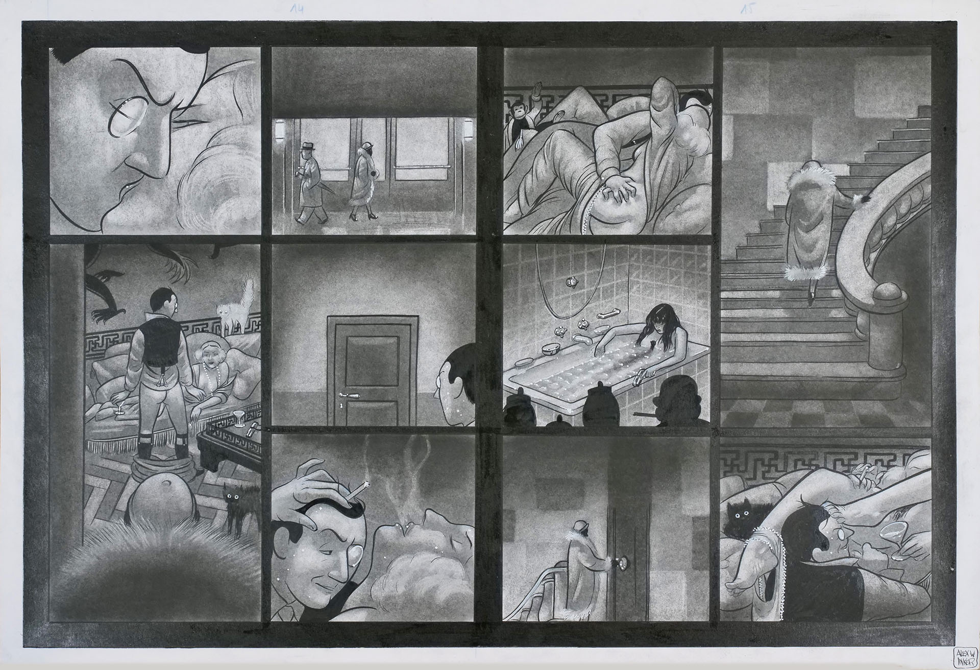 Alex W. INKER — Krimi — Page 18-19