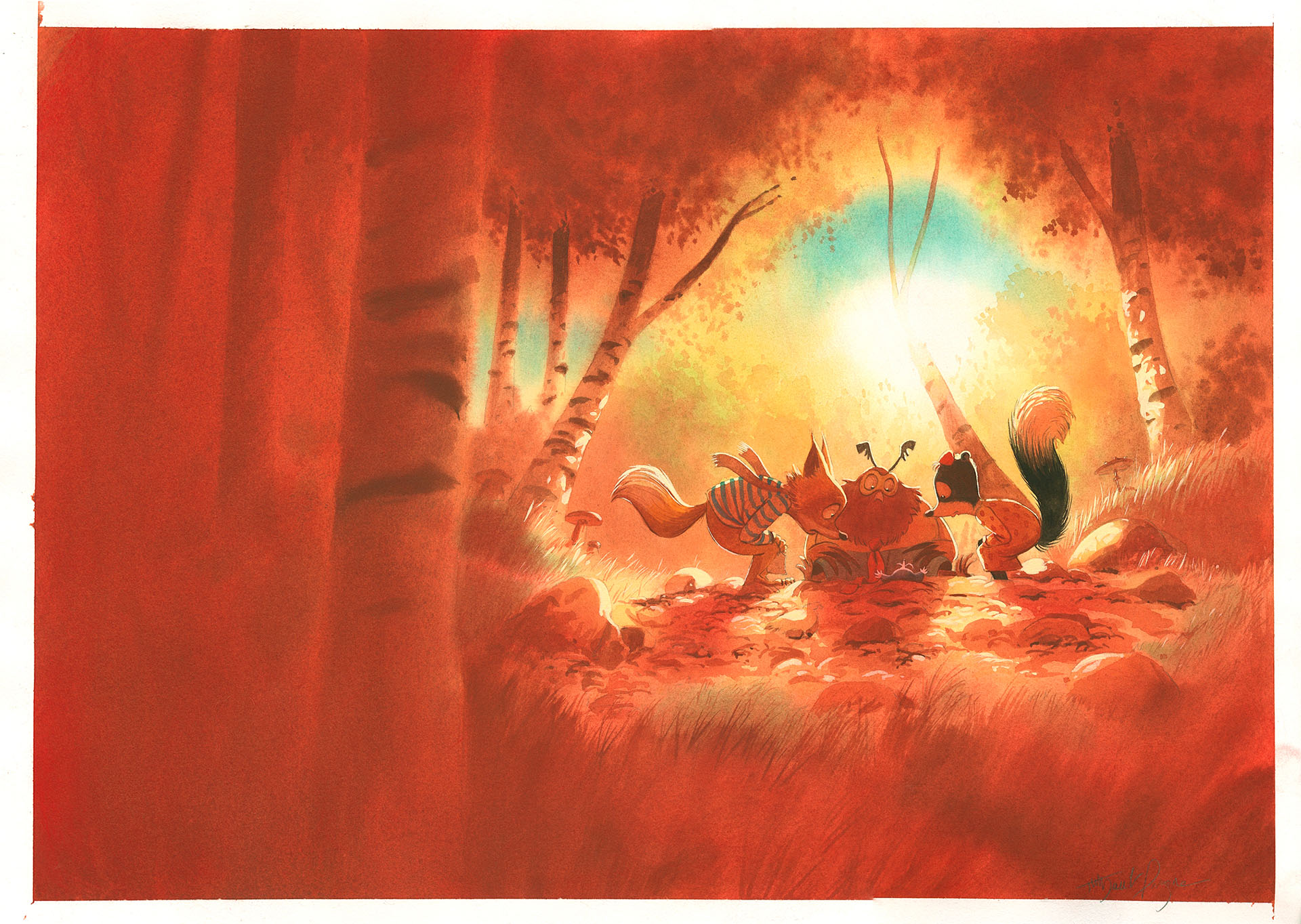 Thibault PRUGNE — 18 – Renard, la letttre et les affreux — Tome 5 — Page 21 et 22