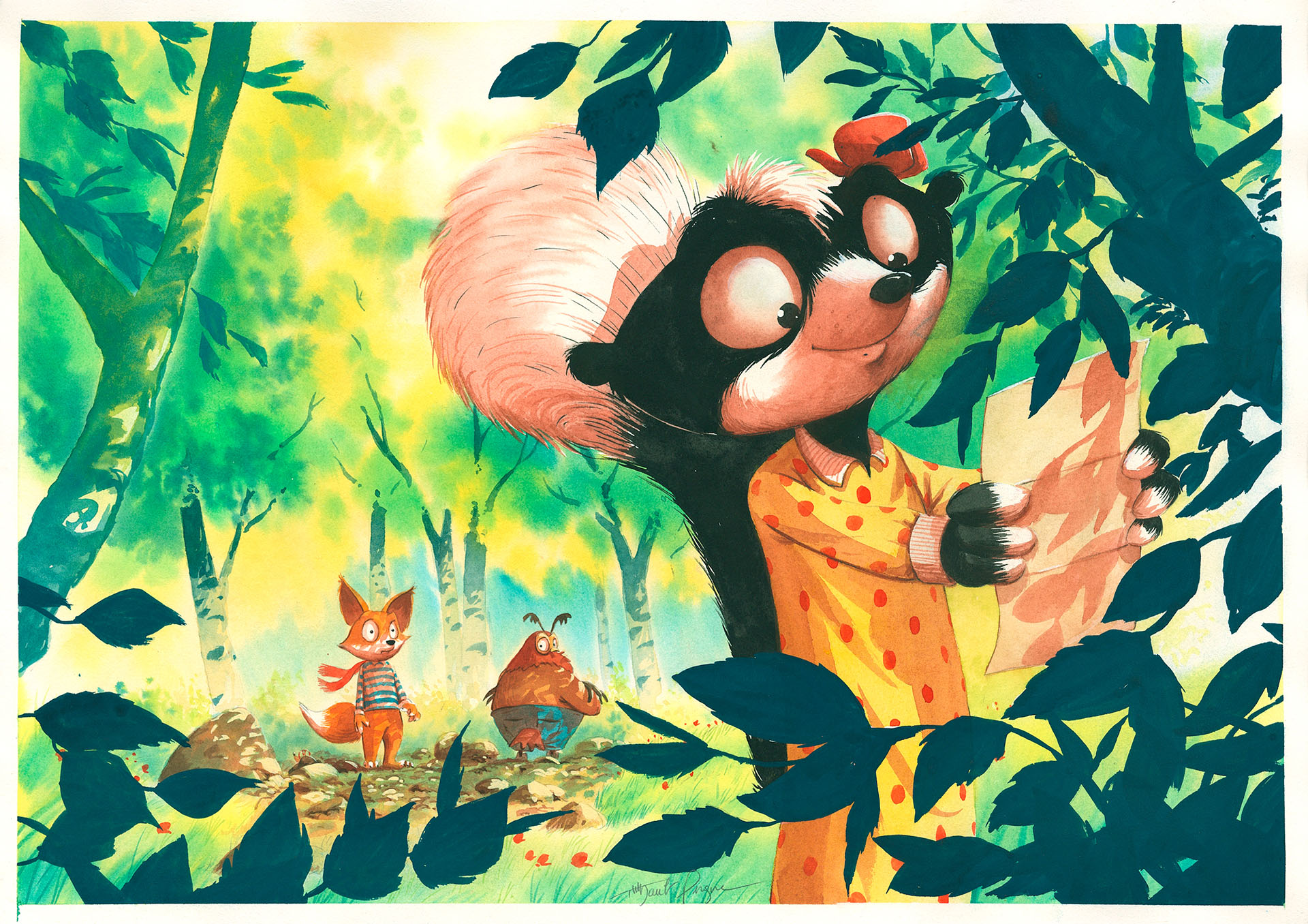 Thibault PRUGNE — 21 – Renard, la letttre et les affreux — Tome 5 — Page 25 et 26
