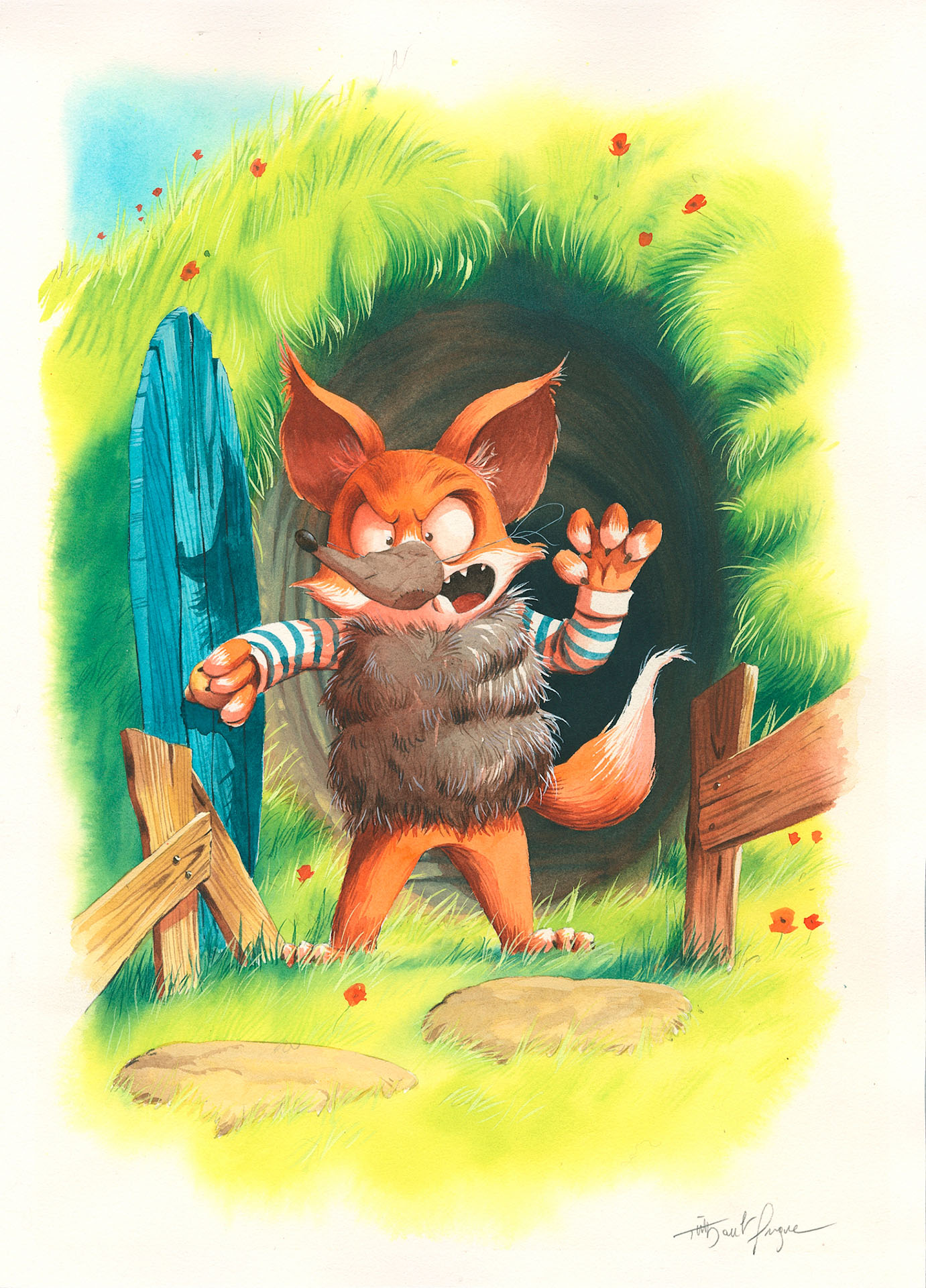 Thibault PRUGNE — 26 – Renard et Gros Loulou — Tome 6 — Page 8