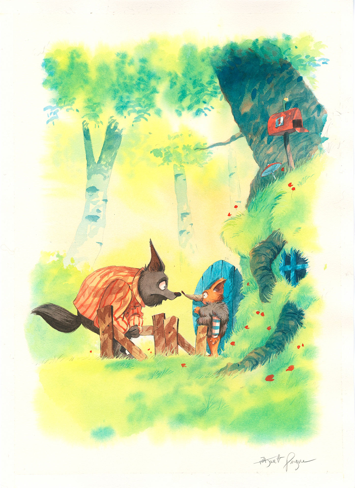 Thibault PRUGNE — 27 – Renard et Gros Loulou — Tome 6 — Page 9
