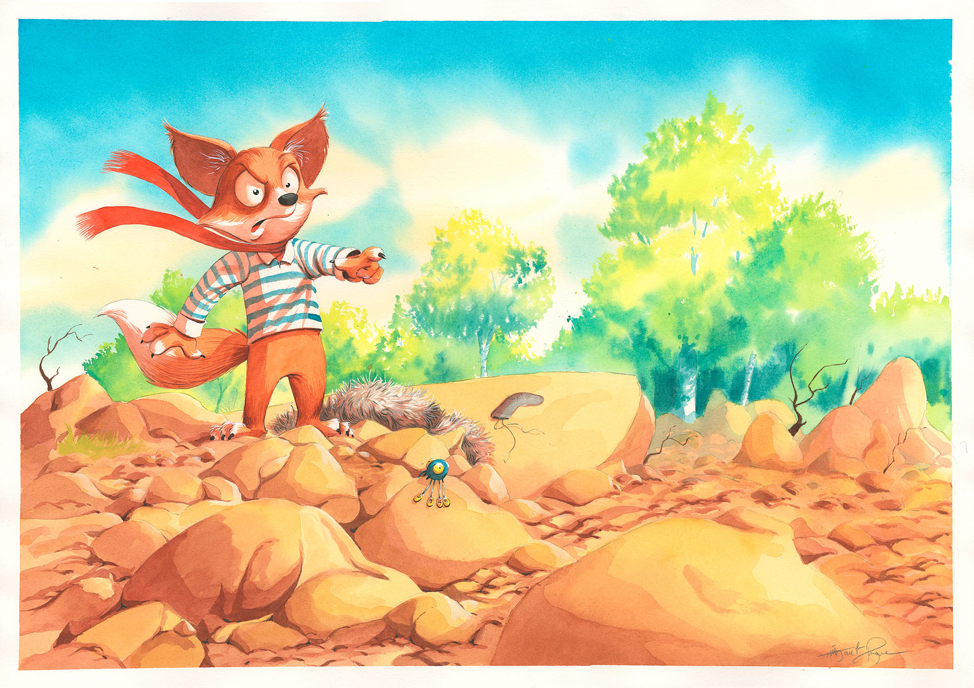 Thibault PRUGNE — 31 – Renard et Gros Loulou — Tome 6 — Page 27 et 28