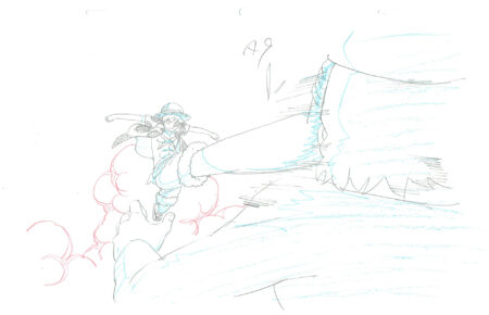  ODA Eiichiro - ONE PIECE | One Piece – Monkey D. Luffy – Genga – 3568 — Page 