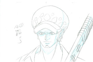 Genga – Trafalgar Law – Dressrosa – One Piece – 5239 Comic Art