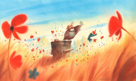 Thibault PRUGNE | 7 – illustration — Around the poppies — Page 