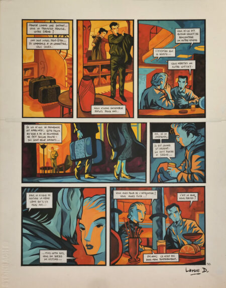 Denis LARUE | Les larmes d&rsquo;Irène — Revue À Suivre n°221 (1996) — Page 10