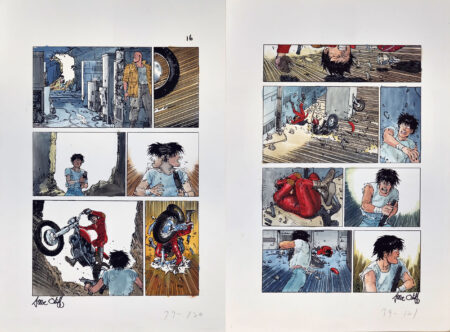 Steve OLIFF - AKIRA | Akira (mise en couleurs) — Issue 26 — Page 9 et 10