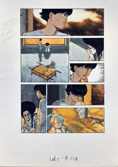 Steve OLIFF - AKIRA - Galerie de la Bande Dessinee
