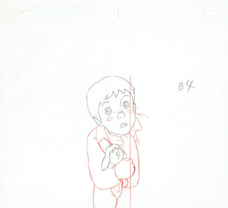 SEKI Shuichi - Belle and Sebastian | Belle and Sebastian – Sebastian and Poochie – Genga – 4995