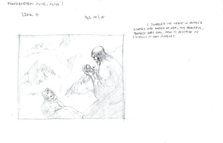 Bernie WRIGHTSON | Frankenstein Alive, Alive! — Issue 4 — Page 14 et 15