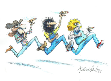 Gilbert SHELTON | The Freak Brothers – Strut march – illustration 3