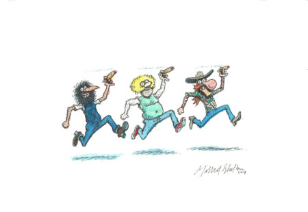 Gilbert SHELTON | The Freak Brothers – Strut march – illustration 4