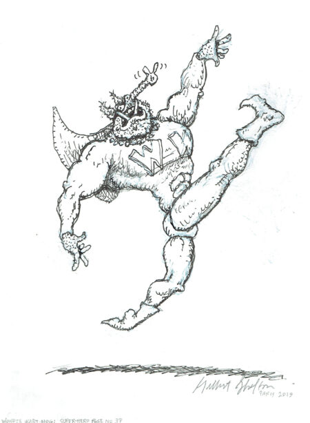 Gilbert SHELTON | Wonder Wart-Hog jumping