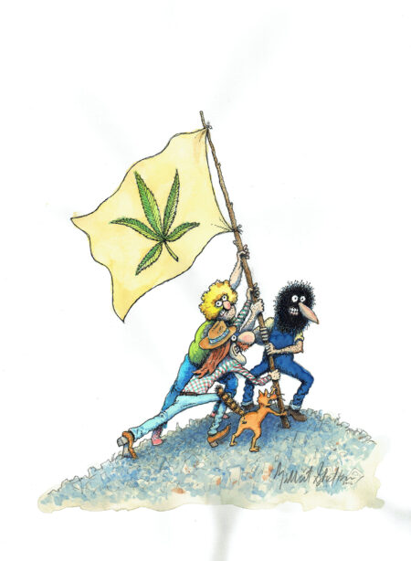 Gilbert SHELTON | The Freak Brothers – Fifty Freaking years – COVER