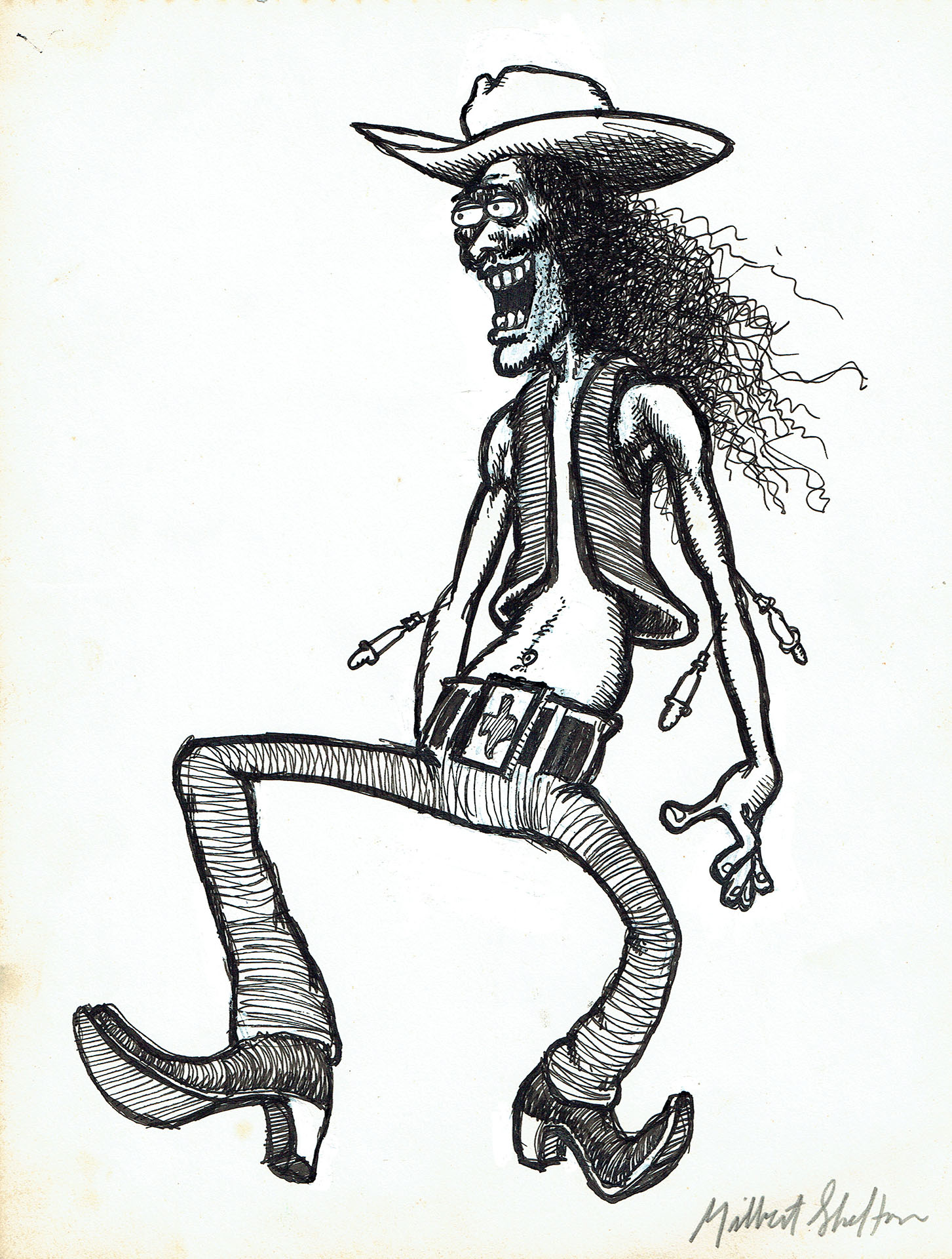 Gilbert SHELTON — The addict
