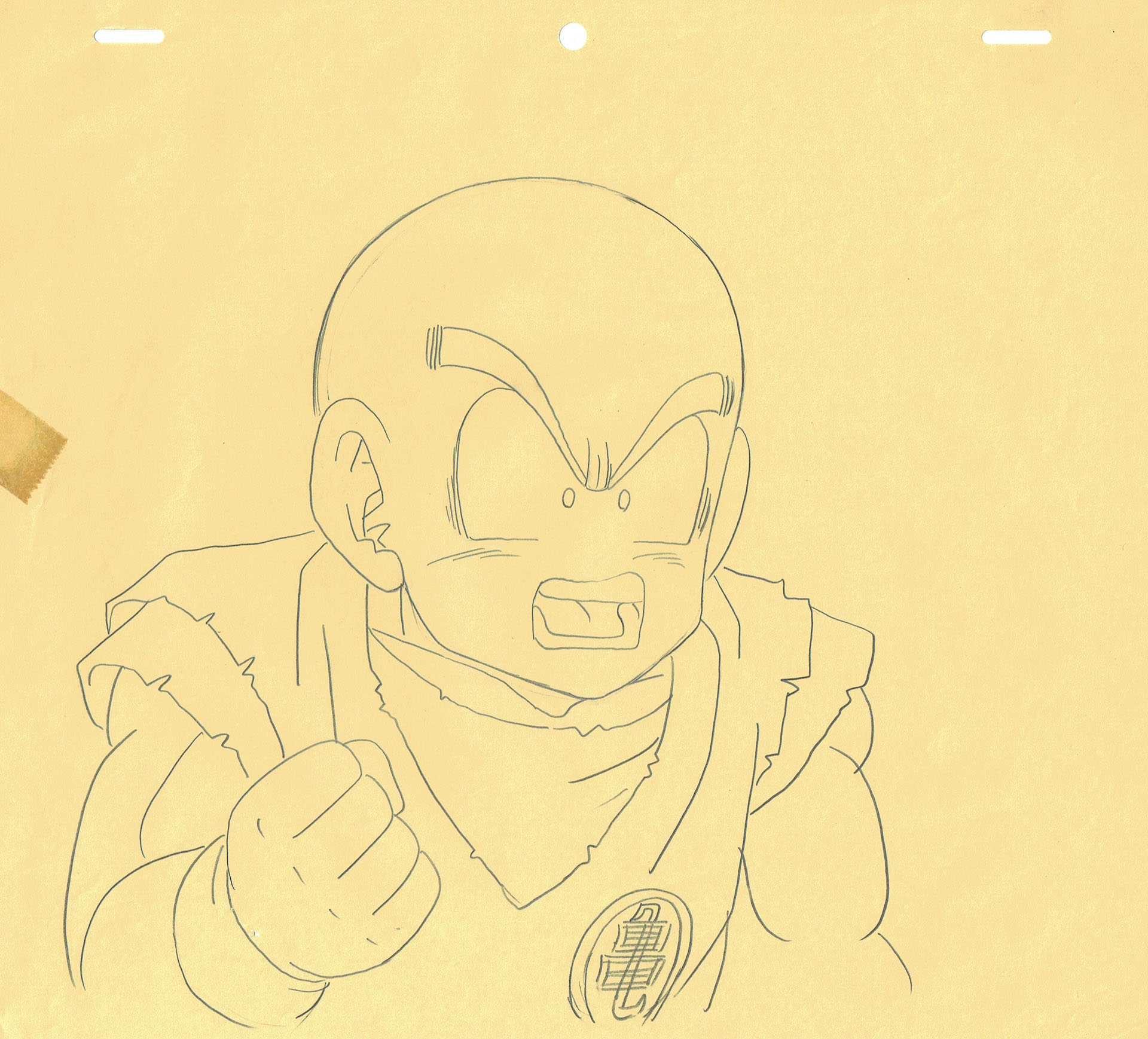 TORIYAMA Akira - DRAGON BALL — Correction genga – Krilin – Dragon Ball Z – DBZ – 3956 TORIYAMA Akira - DRAGON BALL — Correction genga – Krilin – Dragon Ball Z – DBZ – 3956