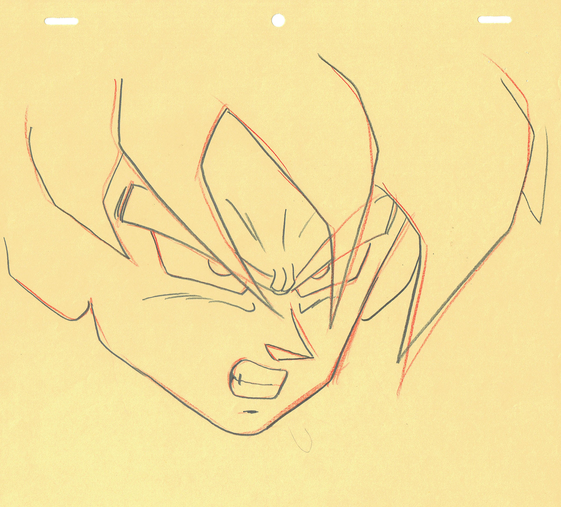 TORIYAMA Akira - DRAGON BALL — Correction genga – Son Goku Super Saiyan – Dragon Ball Z – DBZ – 4568 TORIYAMA Akira - DRAGON BALL — Correction genga – Son Goku Super Saiyan – Dragon Ball Z – DBZ – 4568