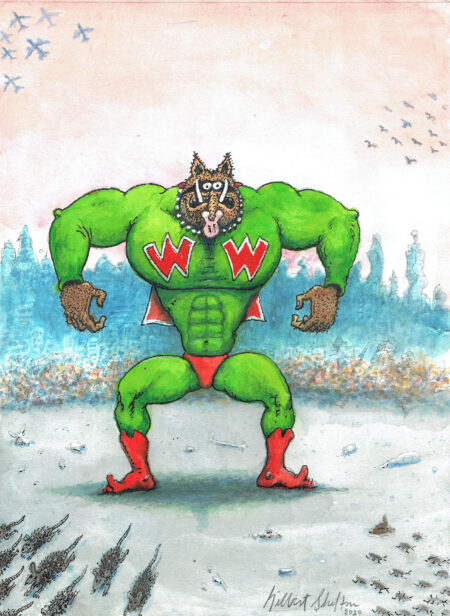 Gilbert SHELTON | Wonder Wart-Hog – Everything fleeing