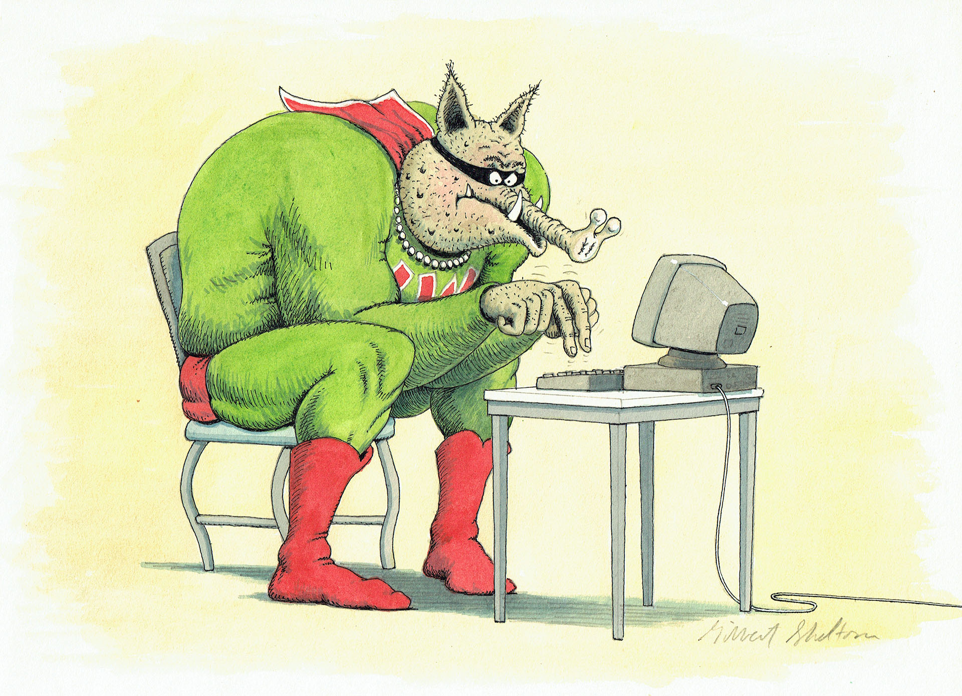 Gilbert SHELTON — Wonder Wart-Hog. El Superserdo – Couverture Tome 7 Gilbert SHELTON — Wonder Wart-Hog. El Superserdo – Couverture Tome 7