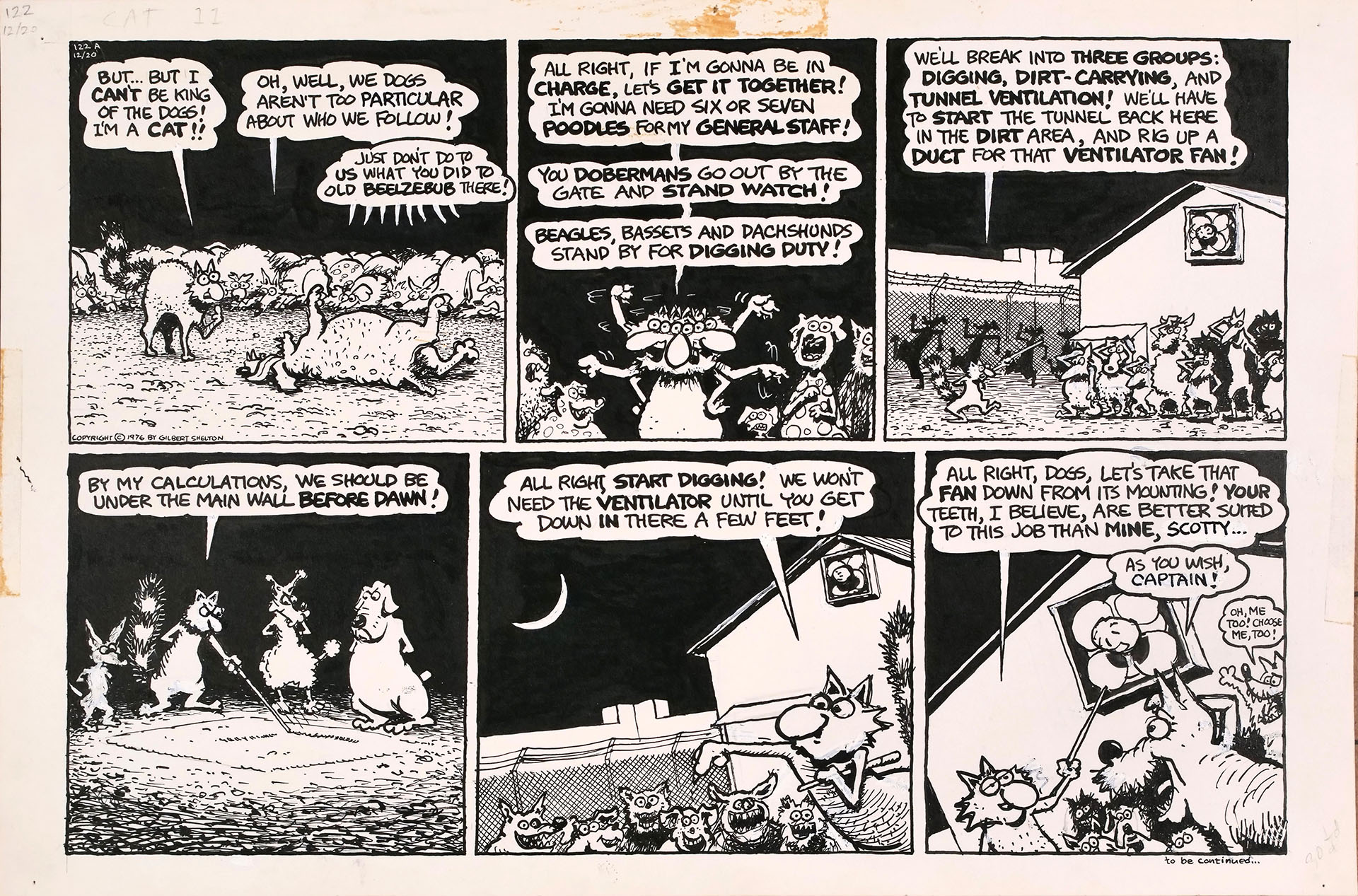 Gilbert SHELTON — Fat Freddy’s cat – Animal Camp — Page 11 Gilbert SHELTON — Fat Freddy’s cat – Animal Camp — Page 11