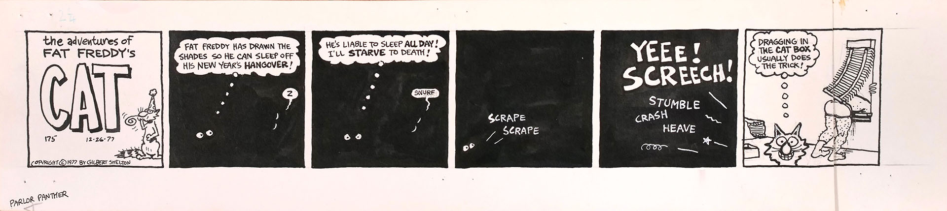 Gilbert SHELTON — Fat Freddy’s Cat — Strip 175 Gilbert SHELTON — Fat Freddy’s Cat — Strip 175
