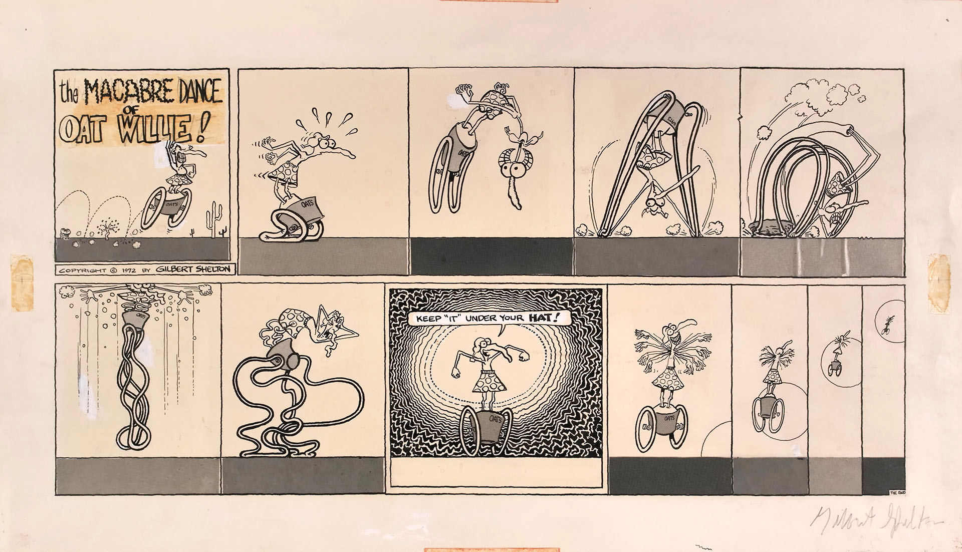 Gilbert SHELTON — The macabre dance of Oat Willie Gilbert SHELTON — The macabre dance of Oat Willie