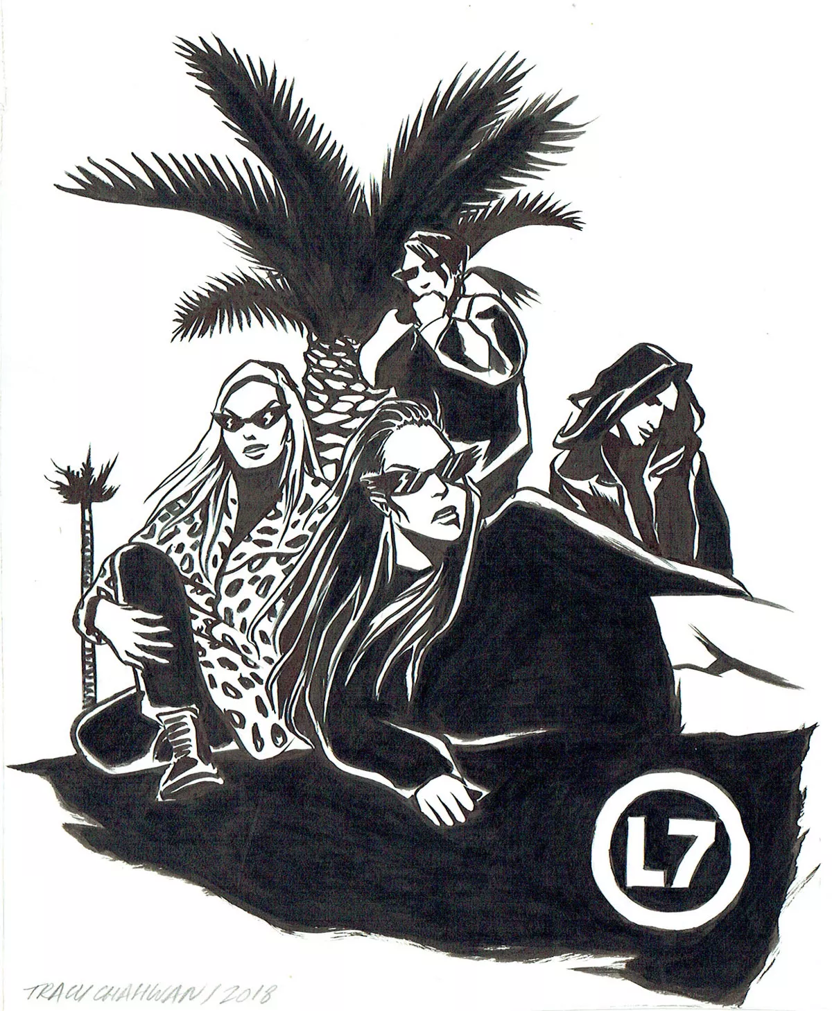 Tracy CHAHWAN — The band L7
