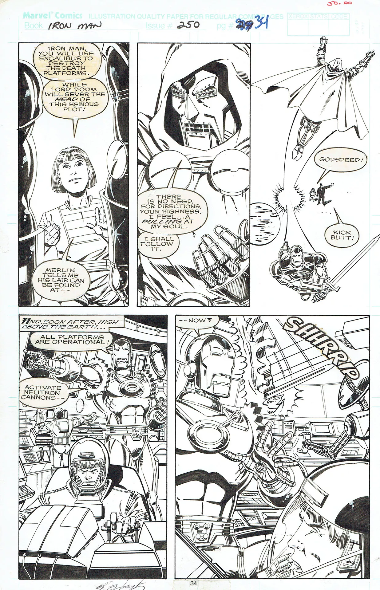 Bob LAYTON — Iron Man — Issue 250 — Page 24