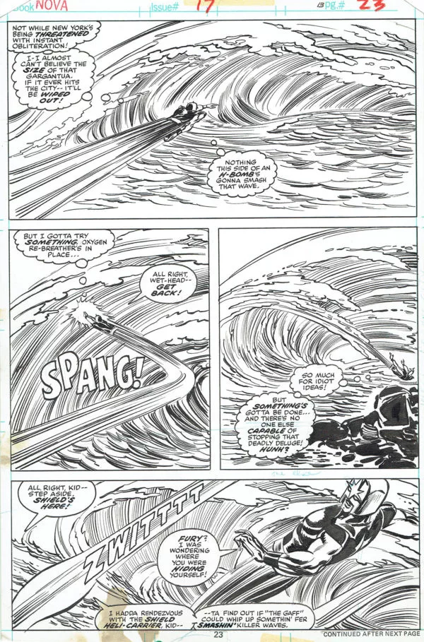 Carmine INFANTINO — The man called Nova — Issue 17 — Page 23