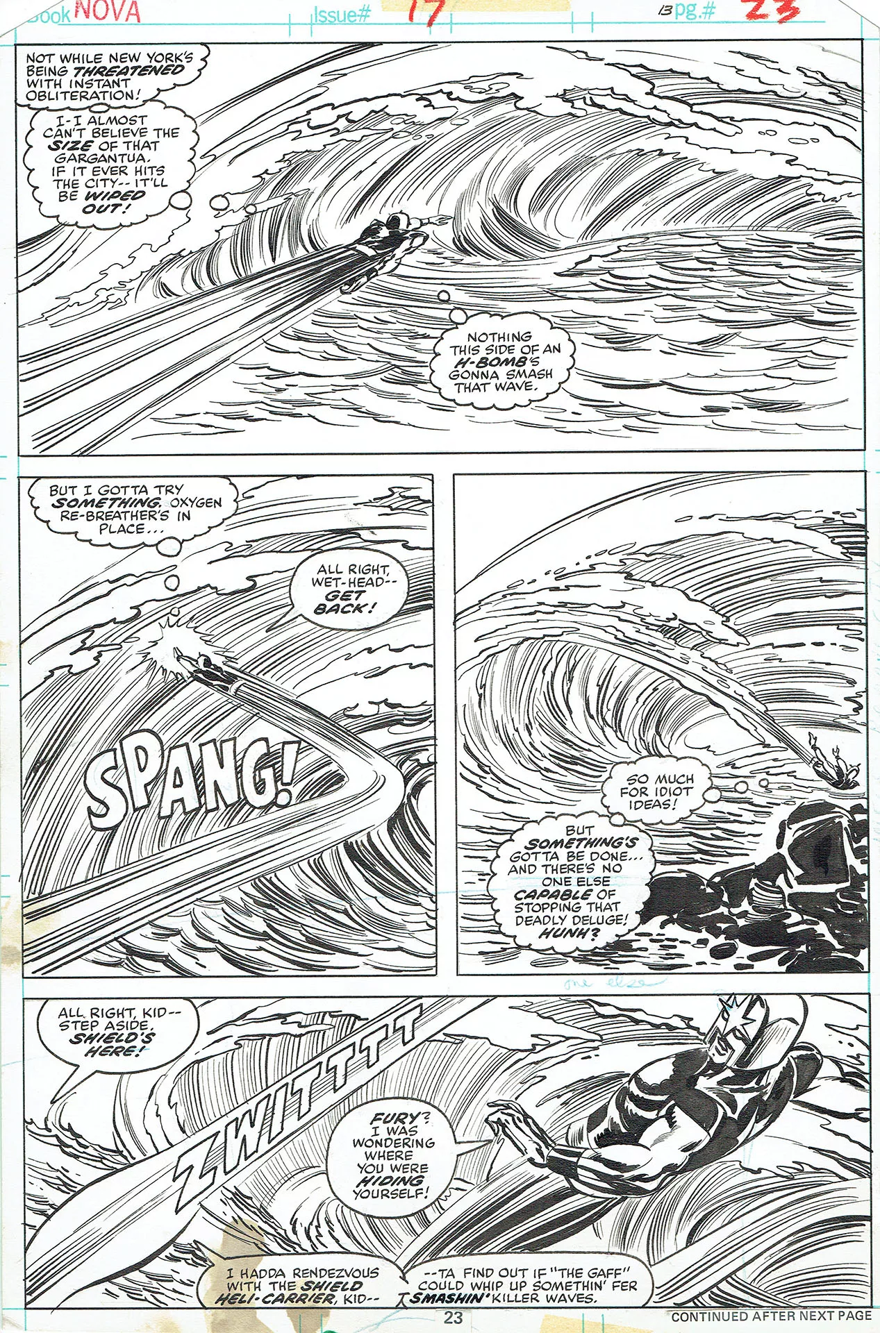 Carmine INFANTINO — The man called Nova — Issue 17 — Page 23